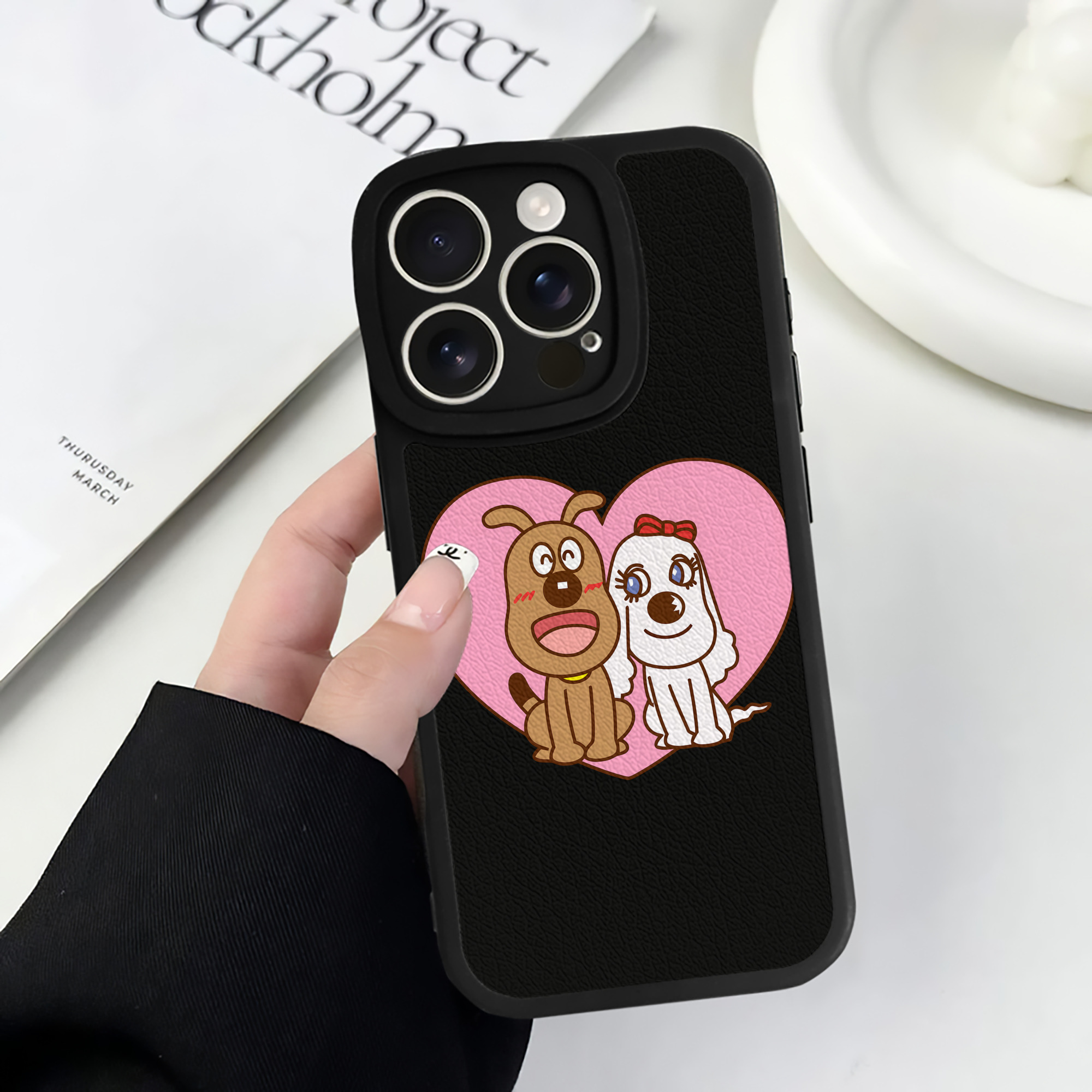 （画像用） アンパンマン Anpanman 【iPhone 16シリーズ対応】シリコンスマホケース（レザー調） 材質：シリコン
